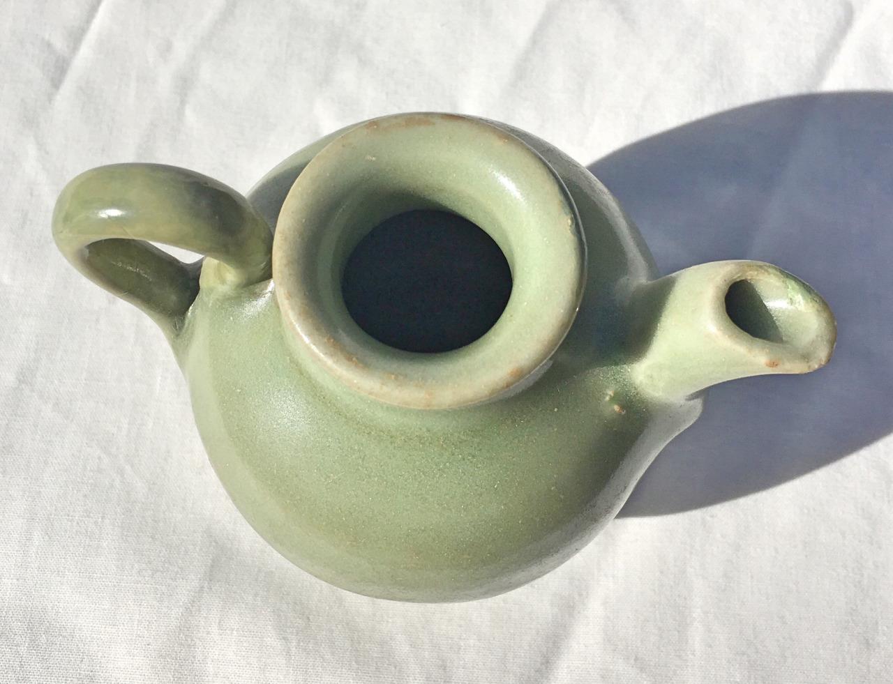 "Charming Longquan Celadon Ewer – Song/Yuan Dynasty (AD 960–1368)"
