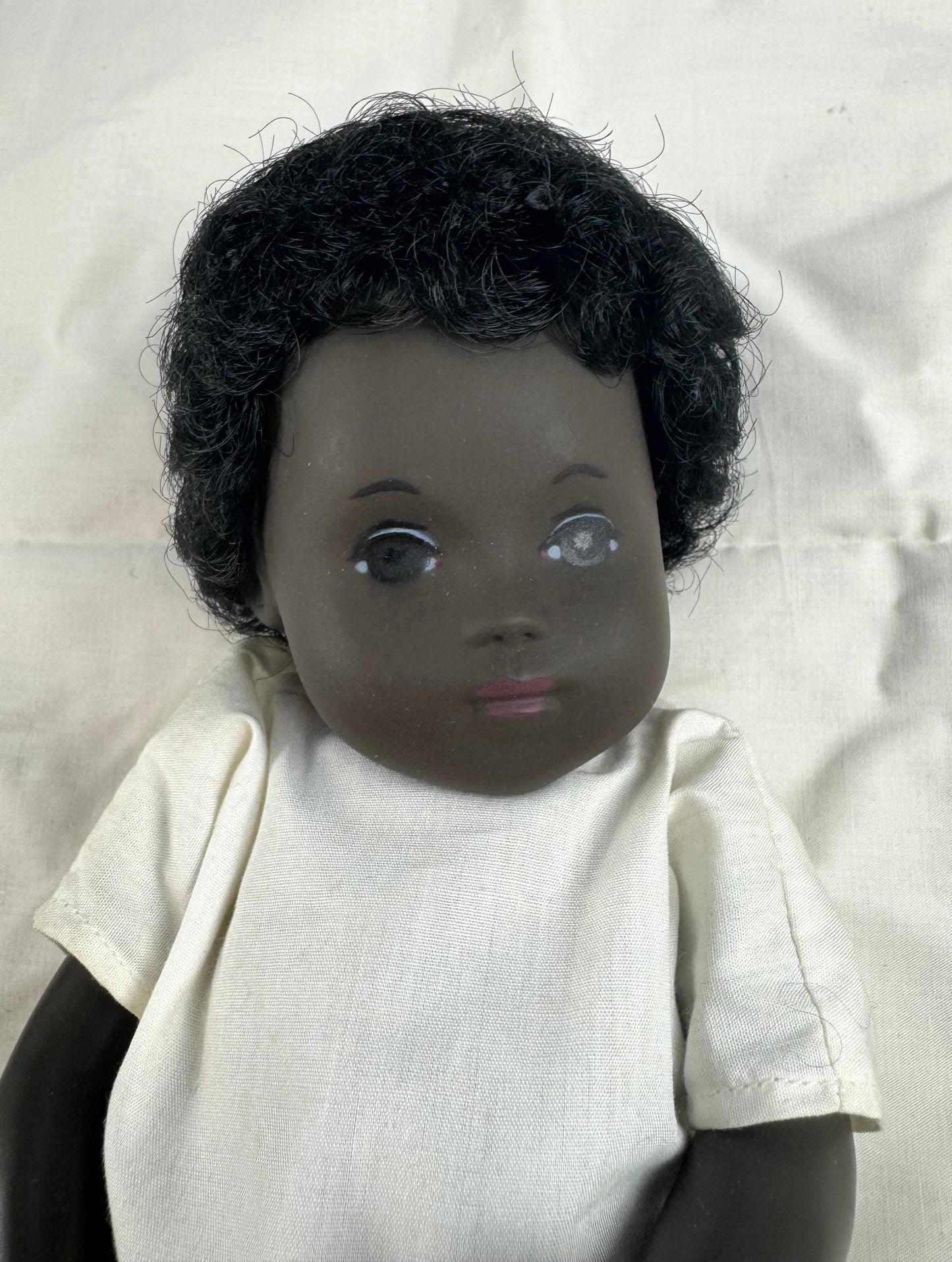 Vintage Original Sasha Black Baby Girl 509 - with Box & Basket