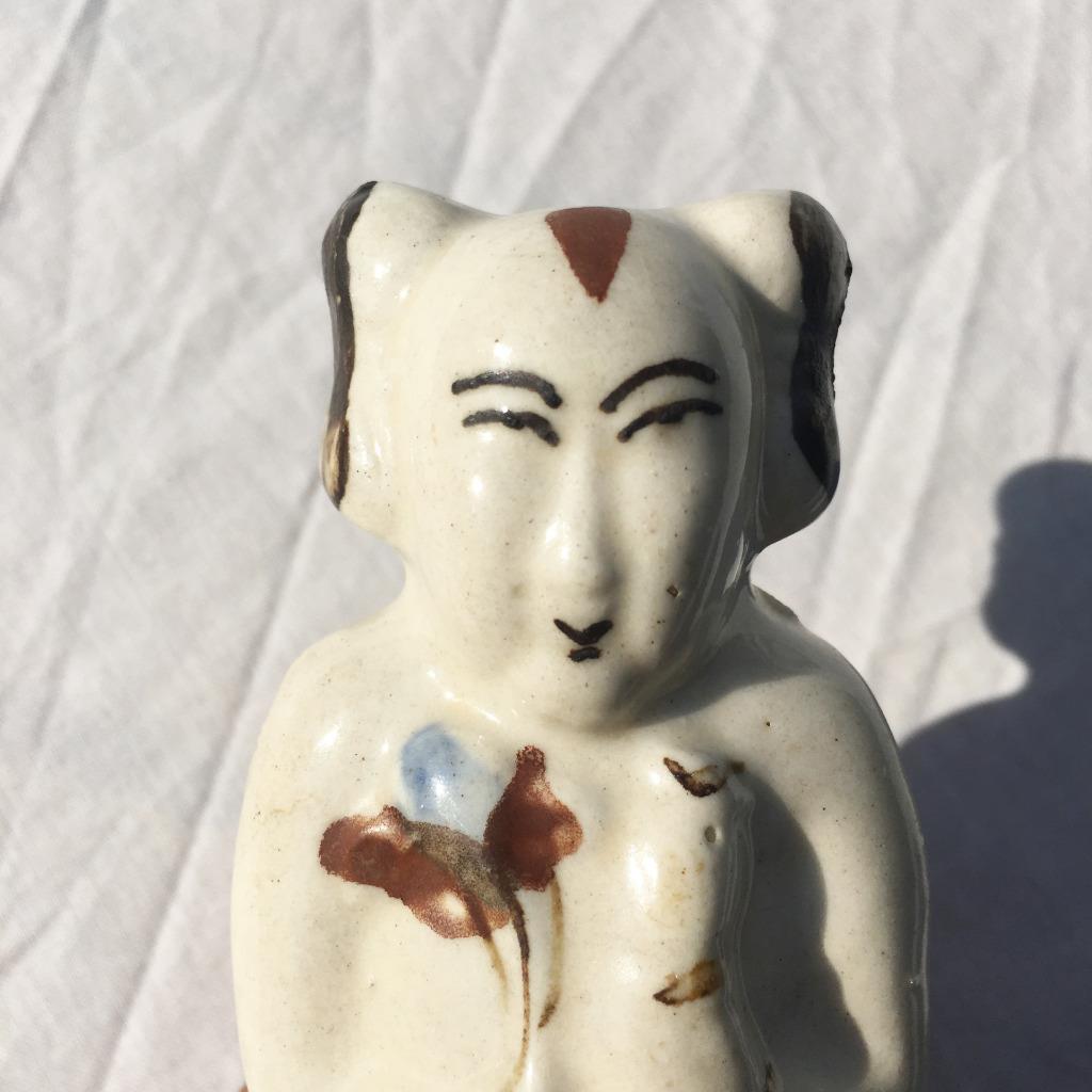 Antique Chinese Cizhou Pottery Figure Of A Man - Song/Yuan? dynasty or later